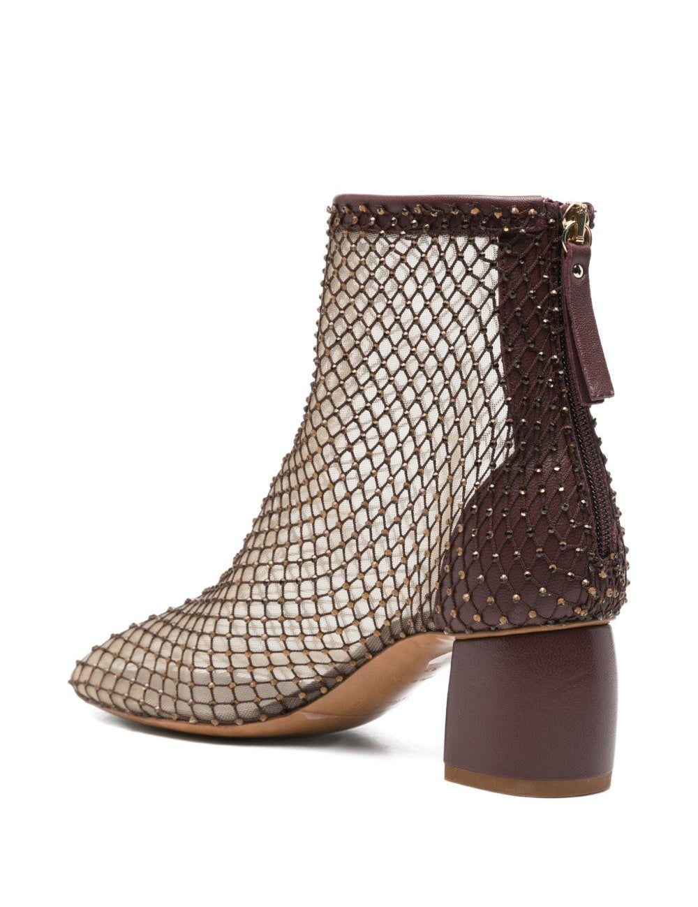 Stivaletti My Alma con borchie in marrone Forte forte - uomo 