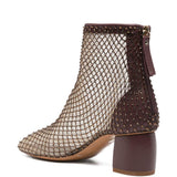 Stivaletti My Alma con borchie in marrone Forte forte - uomo 