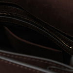 Borsa a spalla tie-me in suede nero Moschino - donna 