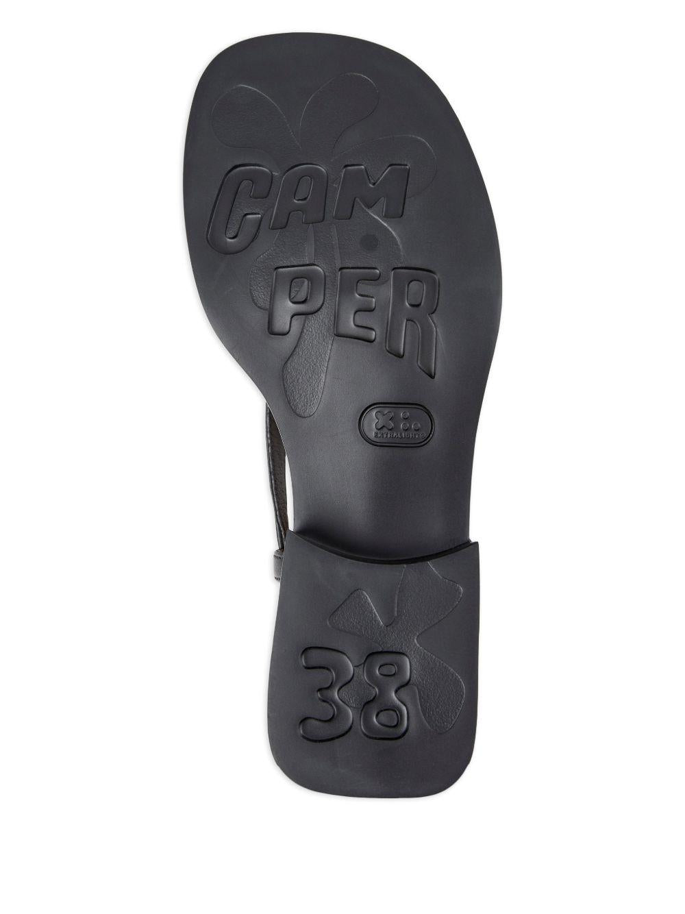 Sandali Dana con fibbia in nero Camper - donna 