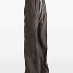 Cargo con coulisse in marrone Rick Owens - uomo 
