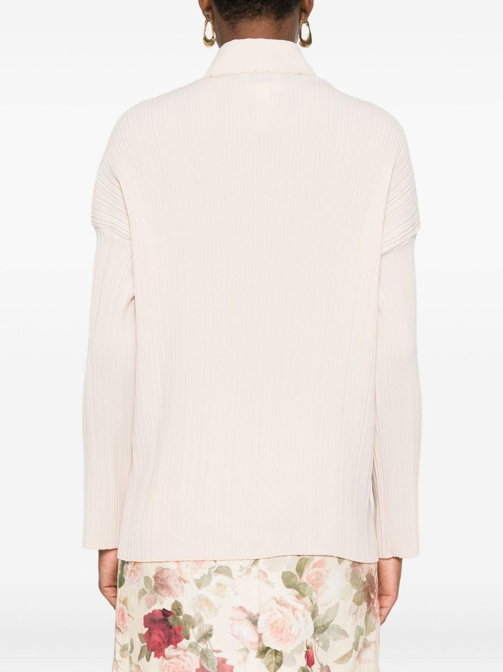 Camicia con orlo a smerlo in bianco Forte forte - donna 