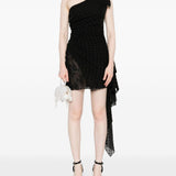 Abito a pois in nero Alessandra Rich - donna 