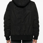 Giaca con cappccio in marrone Gotha - donna 