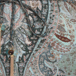 Costume intero Wanderlust con bordo a smerlo in verde Zimmermann - donna 