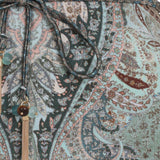 Costume intero Wanderlust con bordo a smerlo in verde Zimmermann - donna 