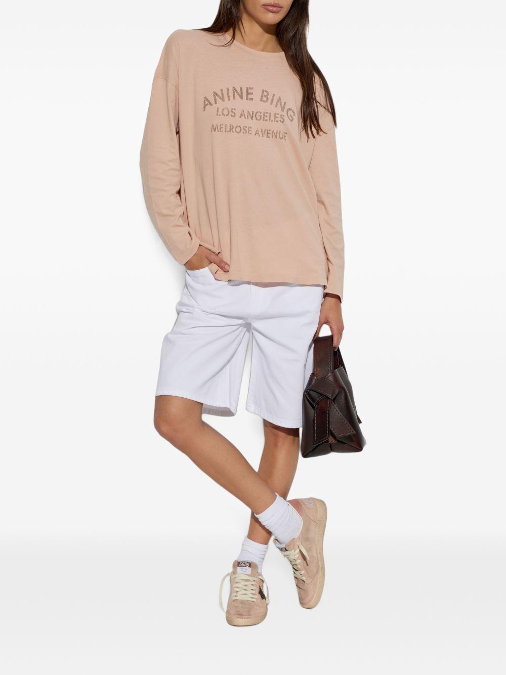 Sneakers ballstar in beige golden goose - donna 