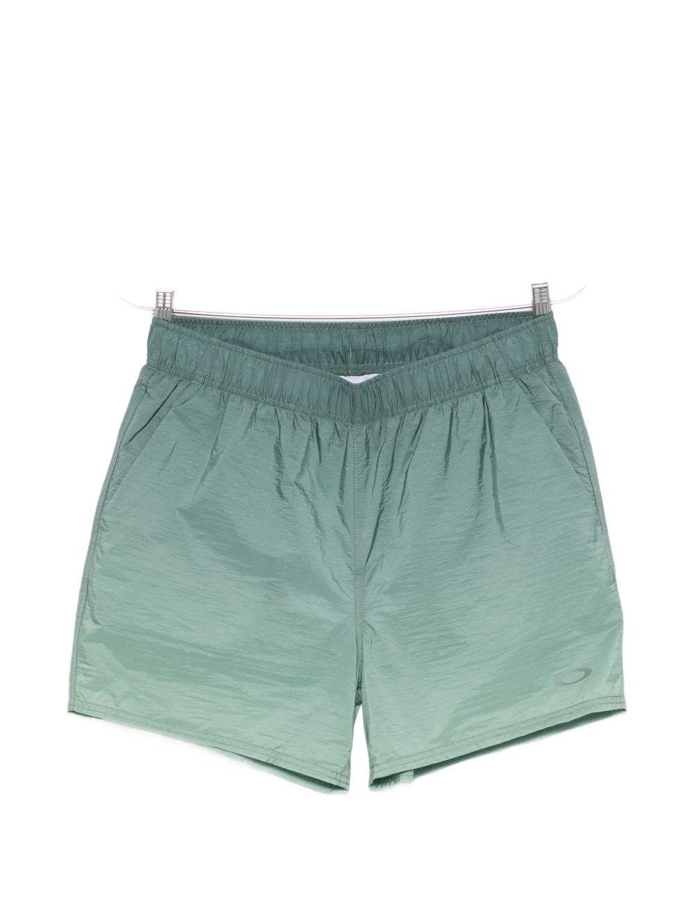 Costume con vita elasticizzata in verde Oakley - uomo 