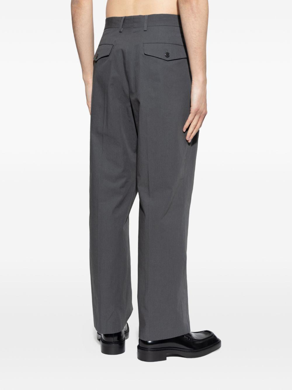 Pantaloni Phoenix con pieghe in grigio Dries van noten - uomo 