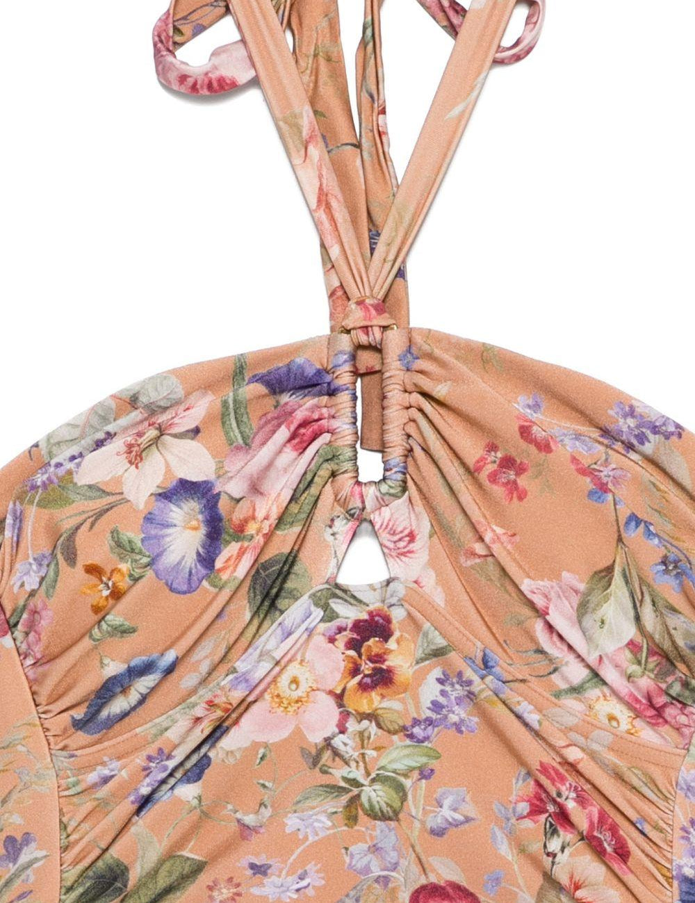 Costume da bagno Patience intero pesca Zimmermann - donna 