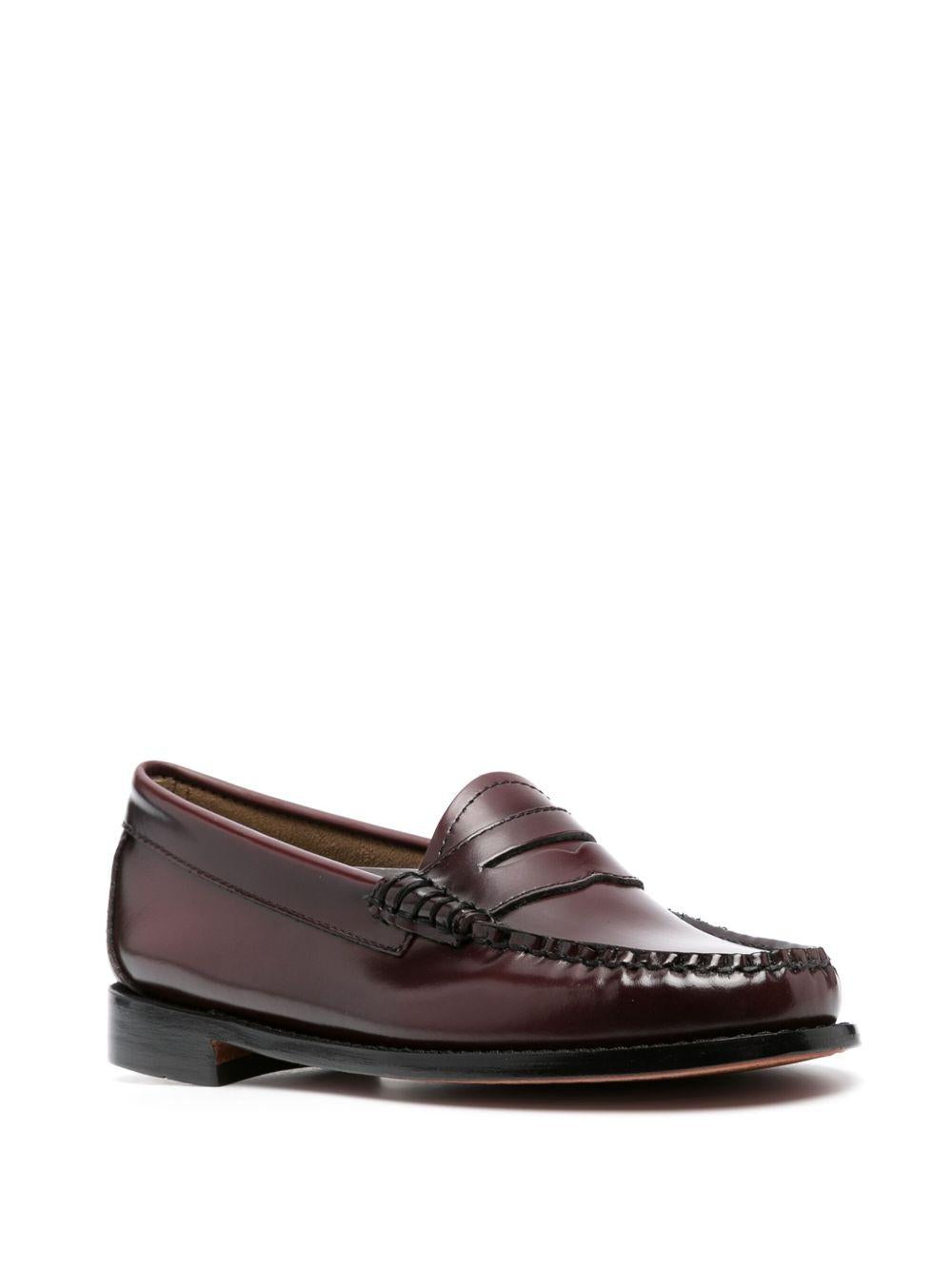 Mocassini penny Weejuns in bordeaux Gh bass - uomo 