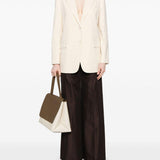 Blazer monopetto in beige chiaro Theory - donna 