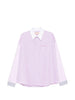 Camicia con logo in lilla Marni - uomo