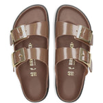 Sandali Arizona con fibbia in marrone Birkenstock - unisex 