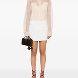 Camicia con trasparenze in rosa Ermanno Scervino - donna 