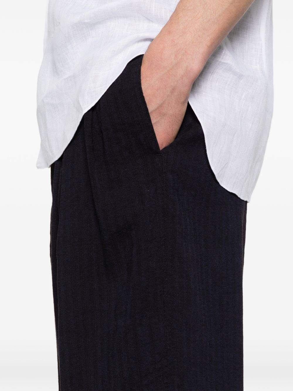 Pantaloni braghier in blu barena venezia - uomo 