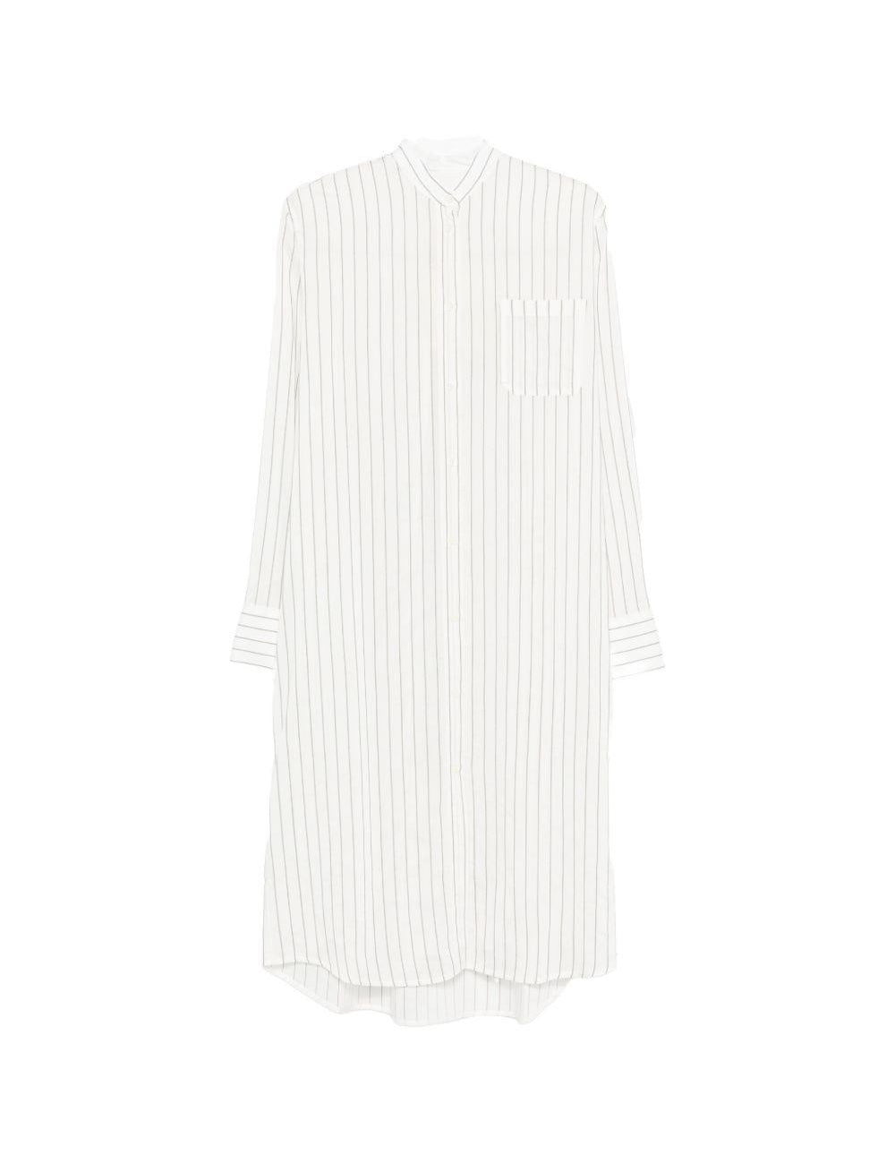 Chemisier a righe in bianco Toteme - donna 