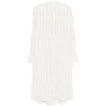 Chemisier a righe in bianco Toteme - donna 