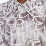 Camicia a righe in grigio Séfr - uomo 