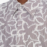 Camicia a righe in grigio Séfr - uomo 