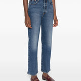 Jeans a gamba dritta robcage in blu 