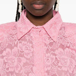 Abito in pizzo floreale in rosa Rowen rose - donna 