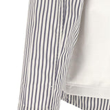 T-shirt a strati in bianco e blu Comme des garcons homme - uomo 