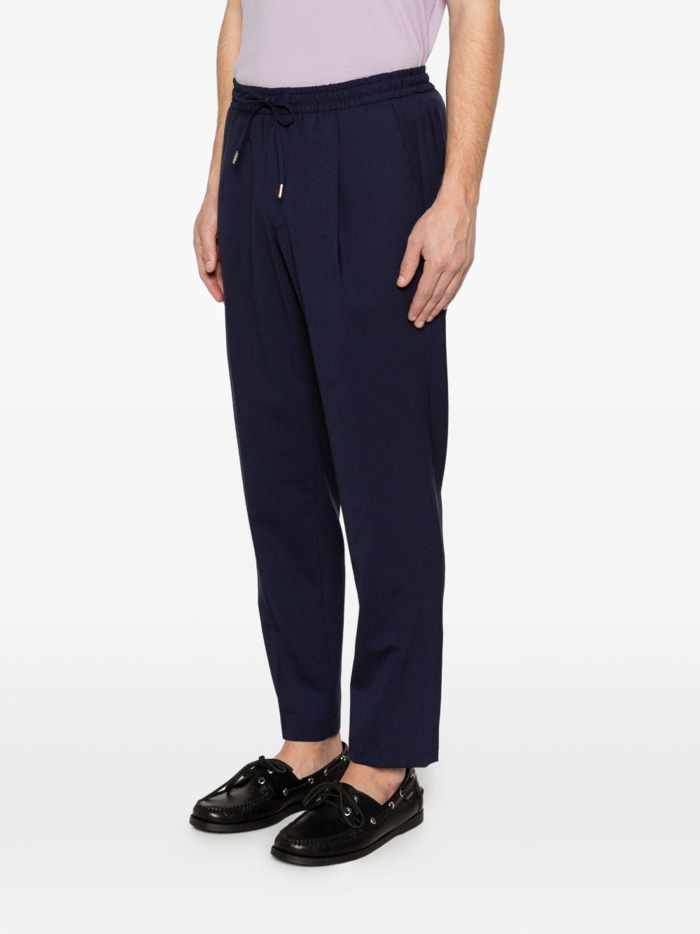 Pantaloni con coulisse e pieghe in blu Briglia 1949 - uomo 