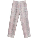 Jeans con stampa in blu e rosa Haikure - donna 