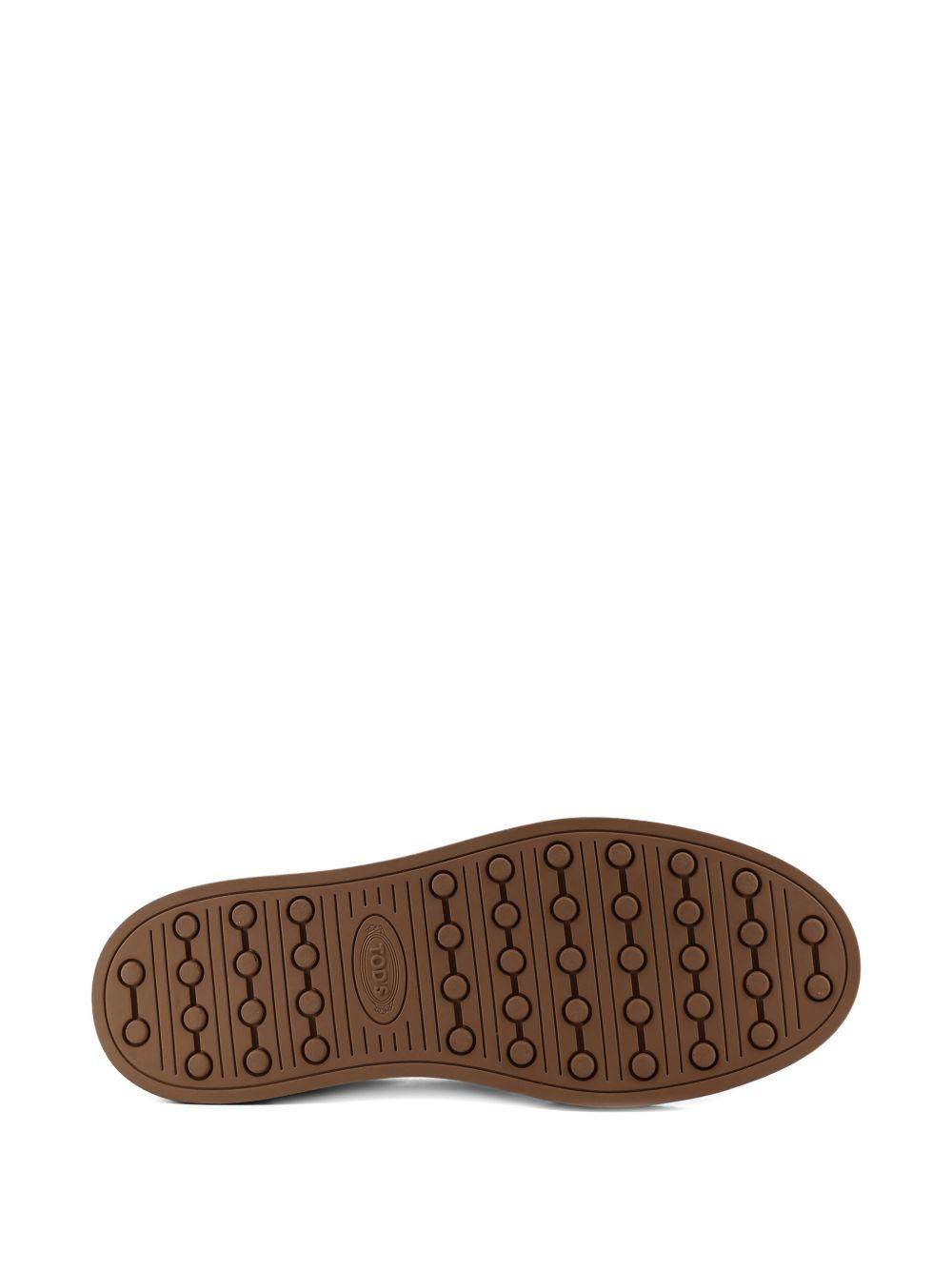 Sneakers in pelle scamosciata in marrone Tod's - uomo 