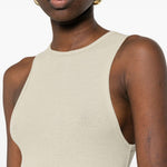 Abito a canotta in grigio WARDROBE.NYC - donna 