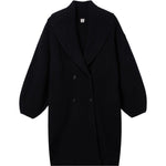 Cardigan con chiusura a bottoni in nero Toteme - donna 