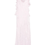 Abito con ruches in rosa Rotate - donna 
