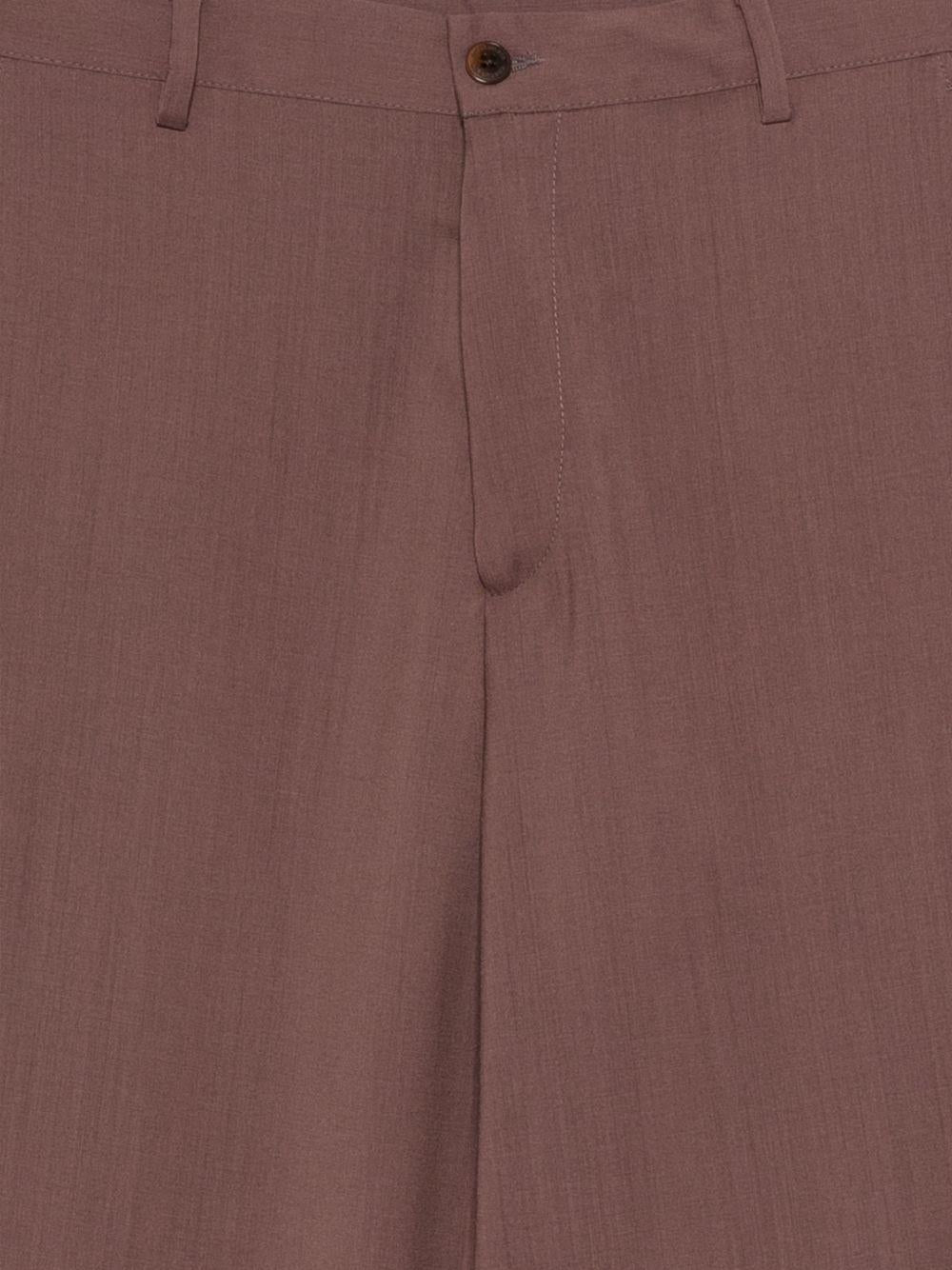 Pantaloni in lana alain in marrone Costumein - uomo 