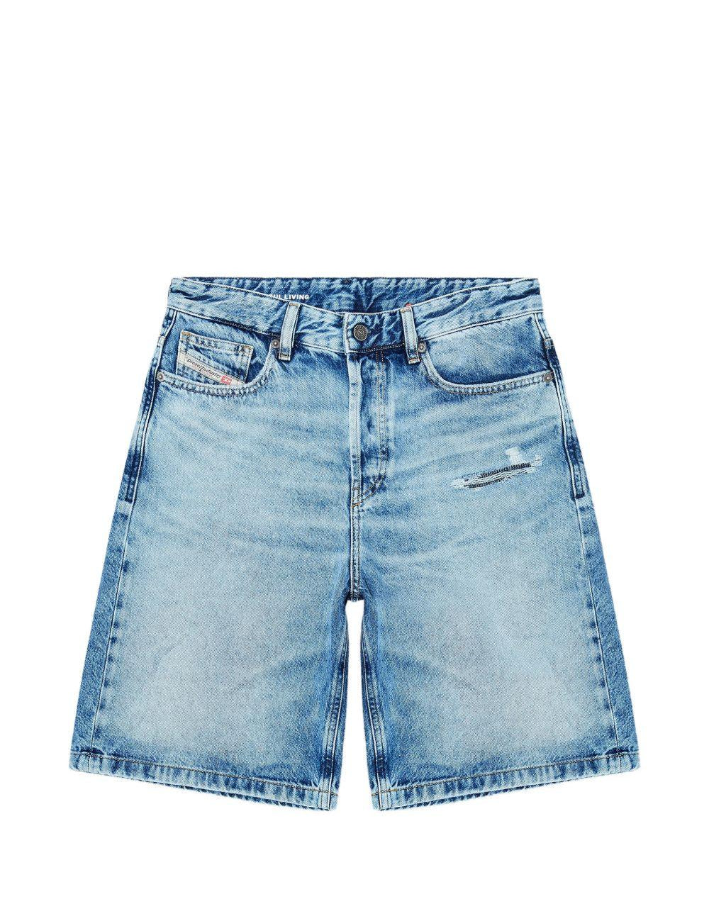 Shorts di jeans DE-SIRE-SHORT in blu Diesel - donna 