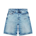 Shorts di jeans DE-SIRE-SHORT in blu Diesel - donna 