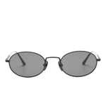 Black oval-frame sunglasses Chimi - unisex 