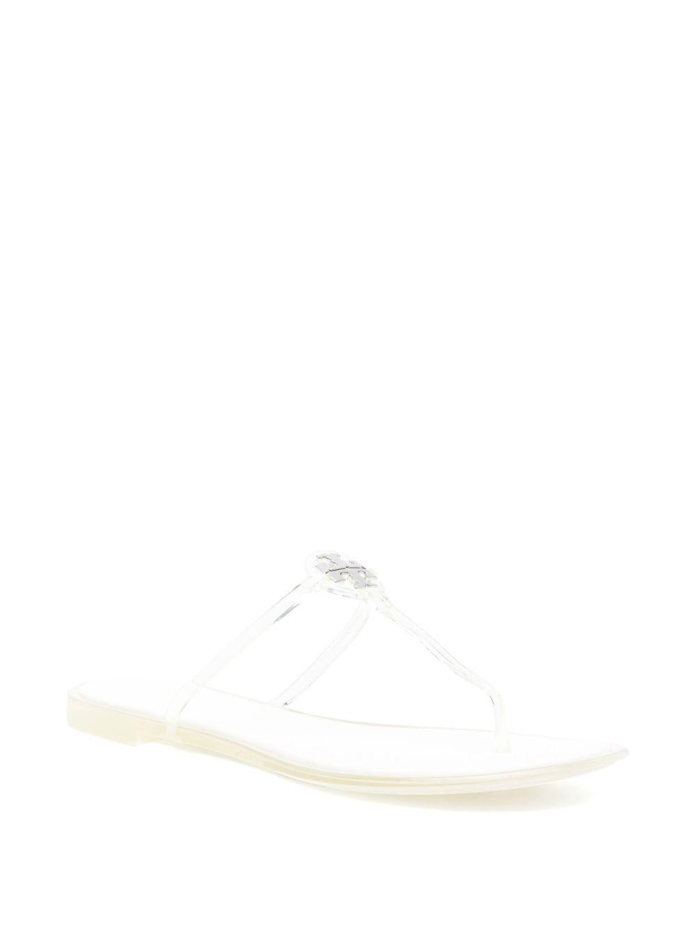 Ciabatte Miller mini in bianco Tory burch - donna 
