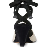 Espadrilles les espadrilles high in avorio e nero Jacquemus - donna 