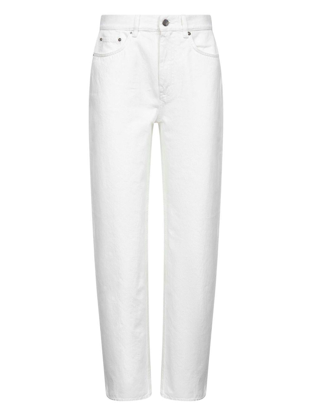 Jeans di cotone in blu Loulou de saison - donna 