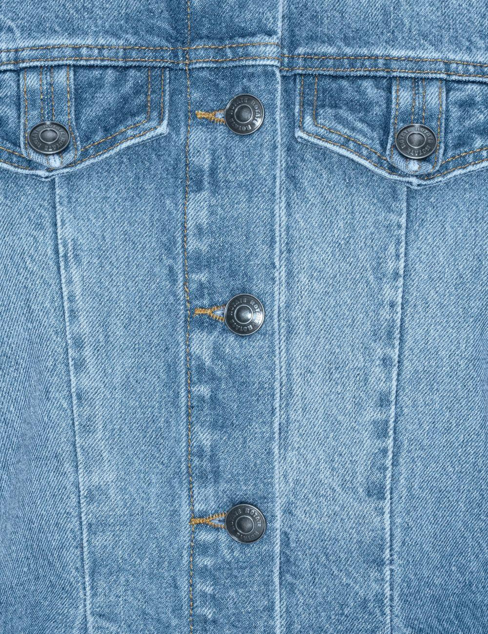 Gilet denim svasato in blu Rotate - donna 