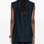 Gilet doppiopetto Smbird in blu 's maxmara - donna 