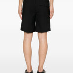Pantaloncini con coulisse e pieghe in nero Briglia 1949 - uomo 