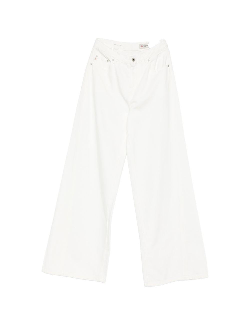 Jeans con logo Helsinki in bianco Ag jeans - donna 