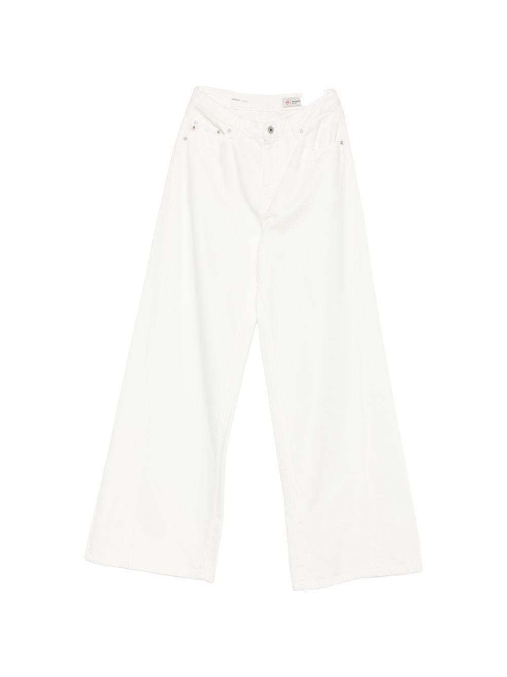 Jeans con logo Helsinki in bianco Ag jeans - donna 