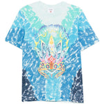 T-shirt con stampa in blu Casablanca - uomo 