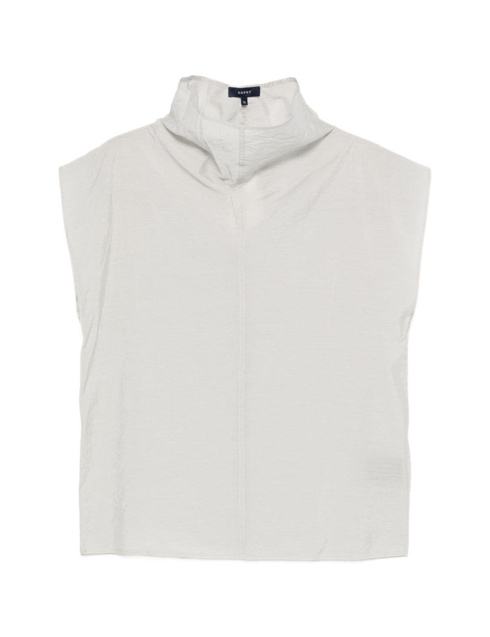 Top a collo alto izumi in grig oSoeur - donna 