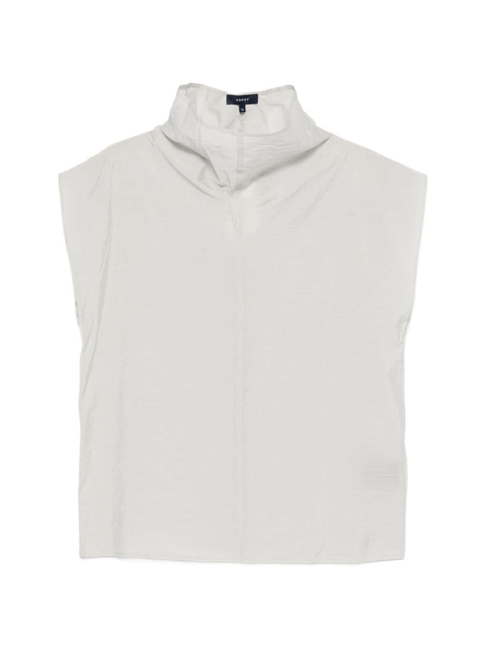 Top a collo alto izumi in grig oSoeur - donna 