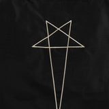 Borsa tote con stampa in nero Rick Owens DRKSHDW - unisex 