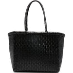 Borsa a mano intrecciata b.weave in nero Dragon diffusion - donna 